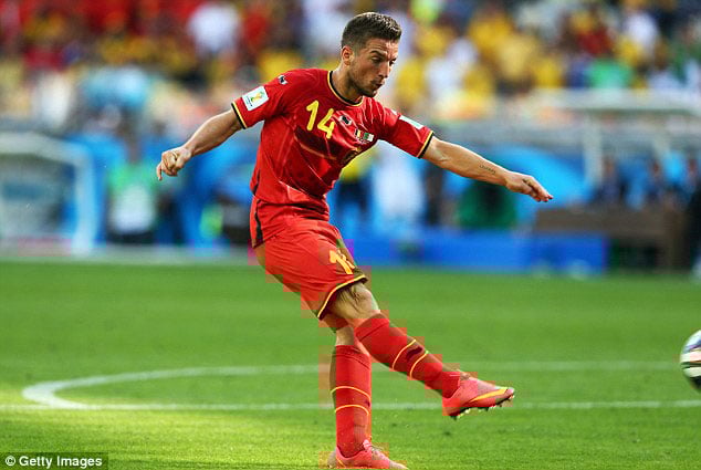 Igitego cyiza cy'ishoti Dries Mertens yohereje, cyahesheje amanota atatu Ububiligi.