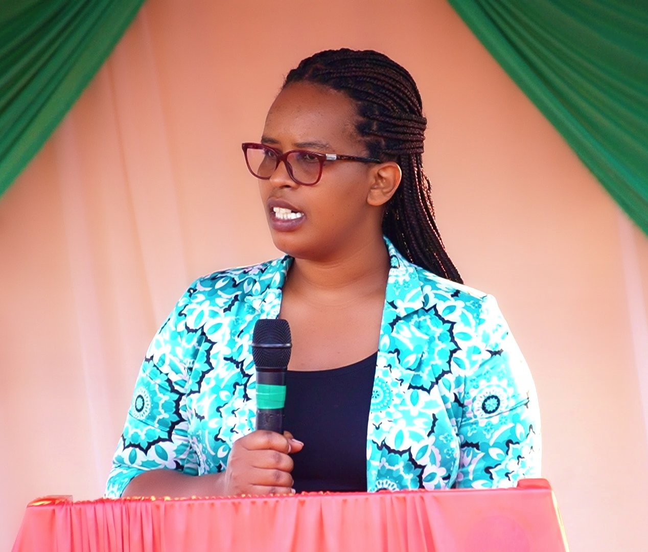 Umuyobozi Wungirije w'Akarere ka Kicukiro, Monique Huss, na we yari muri iki giterane