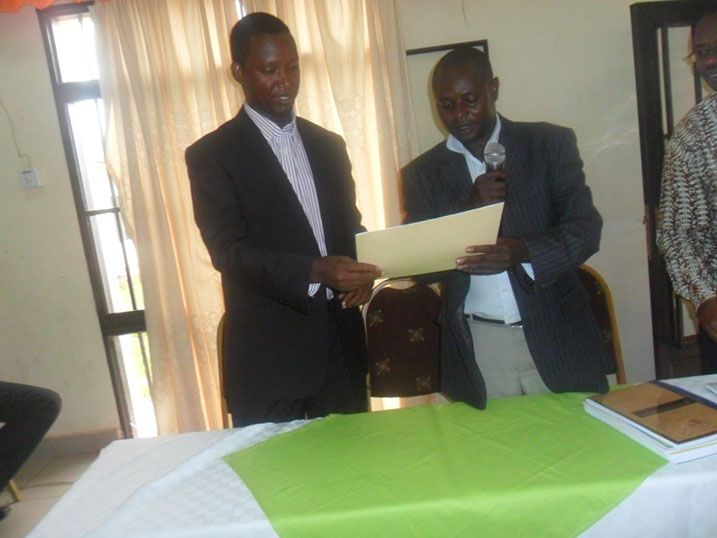 Ihererekanyabubasha ryabaye ku mugoroba wo kuwa kabiri tariki ya 30/12/2014.
