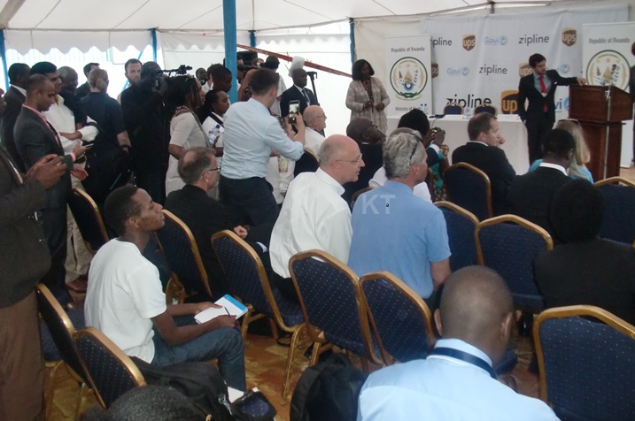 Ikiganiro ku ikoreshwa rya drones cyitabiriwe n'abantu benshi.