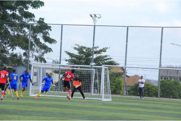 Ikipe y'u Rwanda ya Amputee Football yari yitabiriye bwa mbere imikino Nyafurika y'umupira w'amaguru w'abafite ubumuga yabereye muri Ghana yegukanyemo umwanya wa gatanu