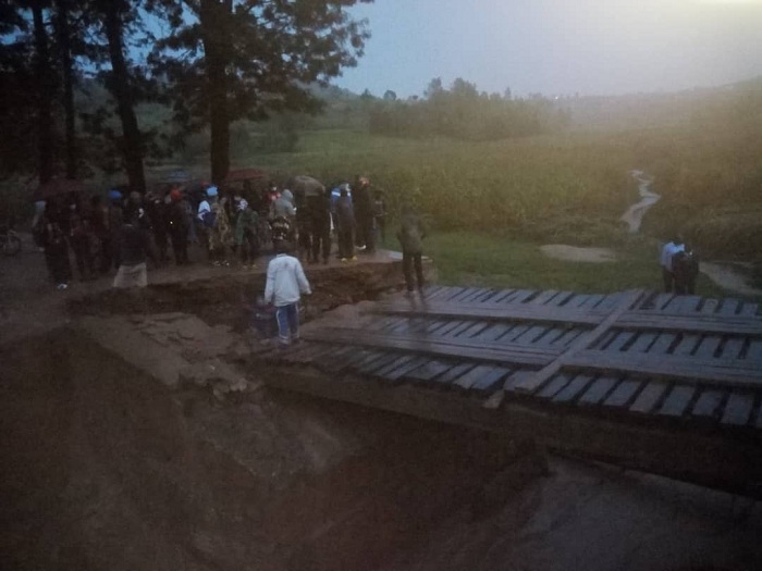 Ikiraro cyatsitse ku buryo umuhanda utakiri nyabagendwa