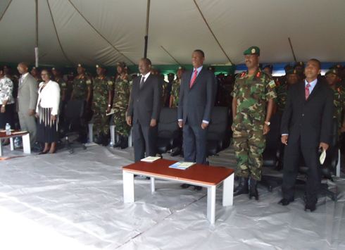 Bamwe mu bashyitsi bitabiriye ibyo birori.