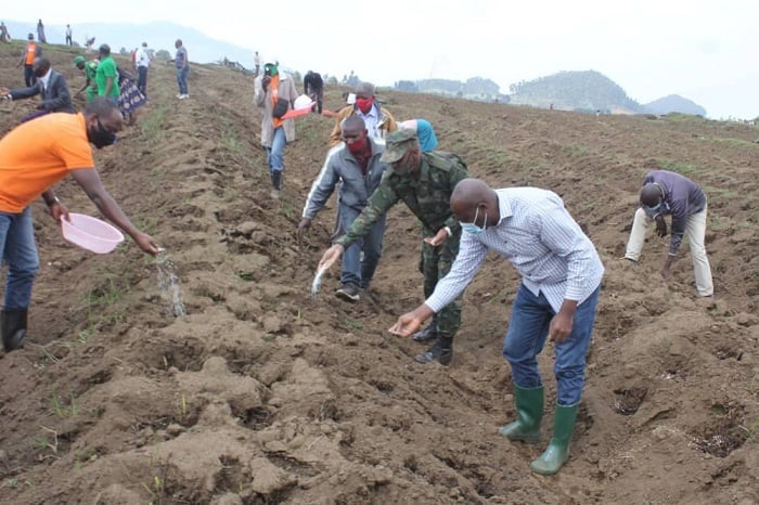 Abahinzi batangiye gutera imbuto zitandukanye