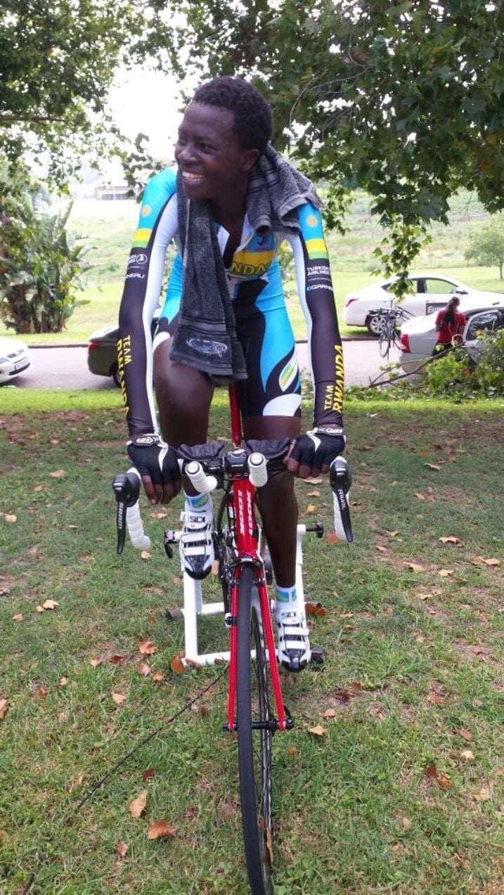 Girubuntu Jeanne d'Arc yari umwe mu basiganwe kuri uyu wa kabiri