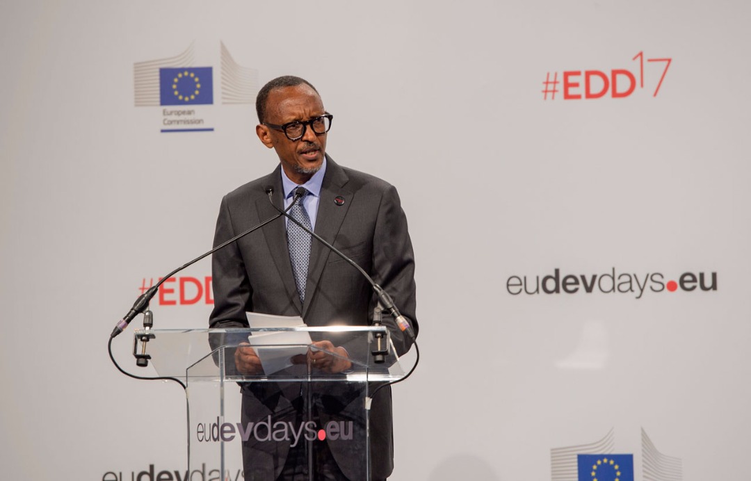 Perezida Kagame mu nama ya EDD 2017 mu Bubiligi 