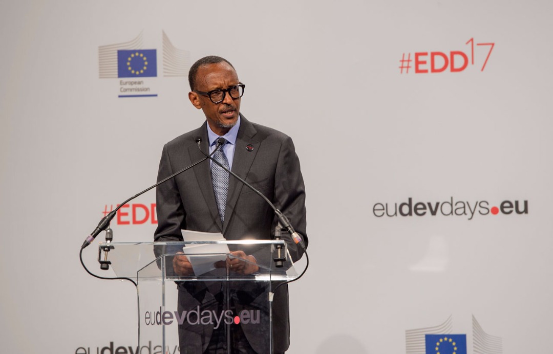 Perezida Kagame mu nama ya EDD 2017 mu Bubiligi 