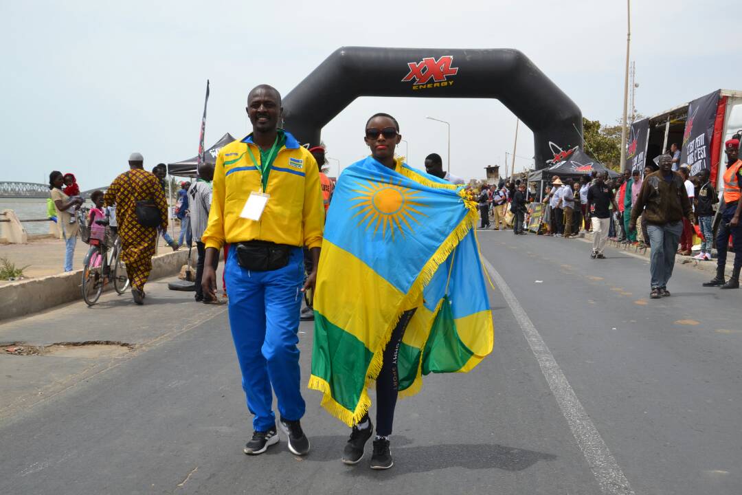 Sempoma Felix utoza iyi kipe, yari ashyigikiwe n'Abanyarwanda batuye muri Senegal