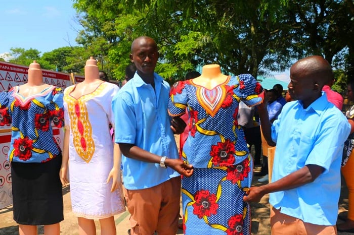 Bamwe mu rubyiruko rugororerwa Iwawa rugaragaza ibyo rwize