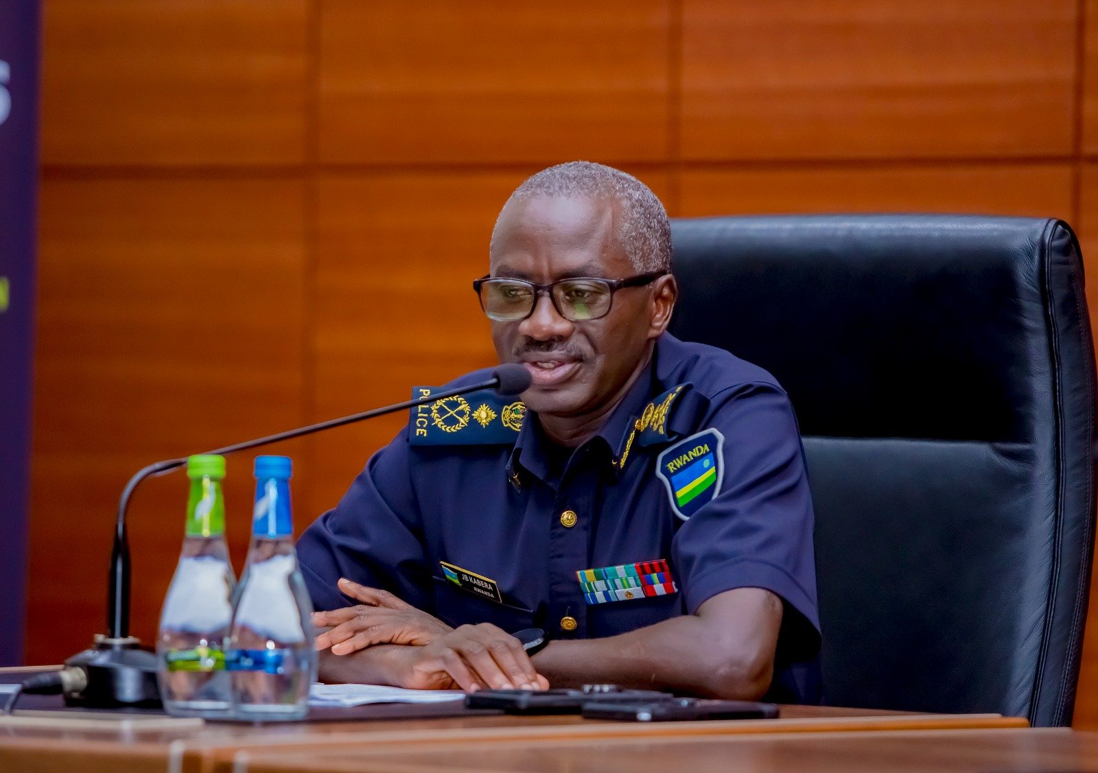Umuvugizi wa Polisi CP John Bosco Kabera