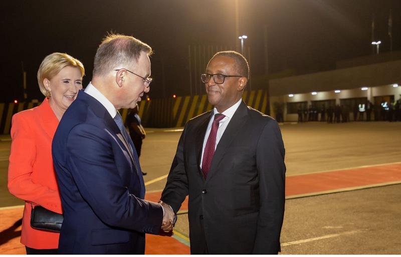 Perezida Duda na Madamu basoje uruzinduko bagiriraga mu Rwanda