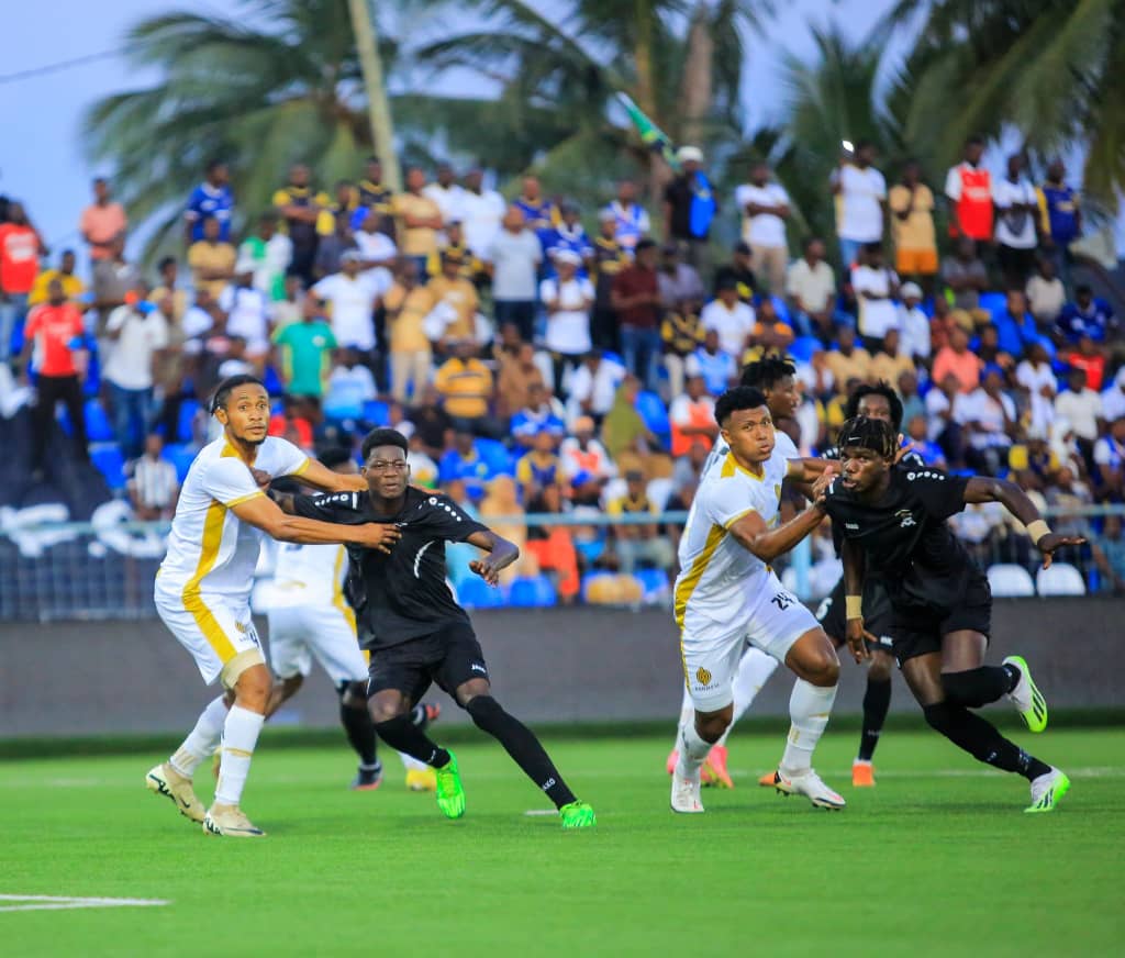 APR FC yatsinzwe na AZAM FC mu mukino ubanza wa Total Energies CAF Champions League
