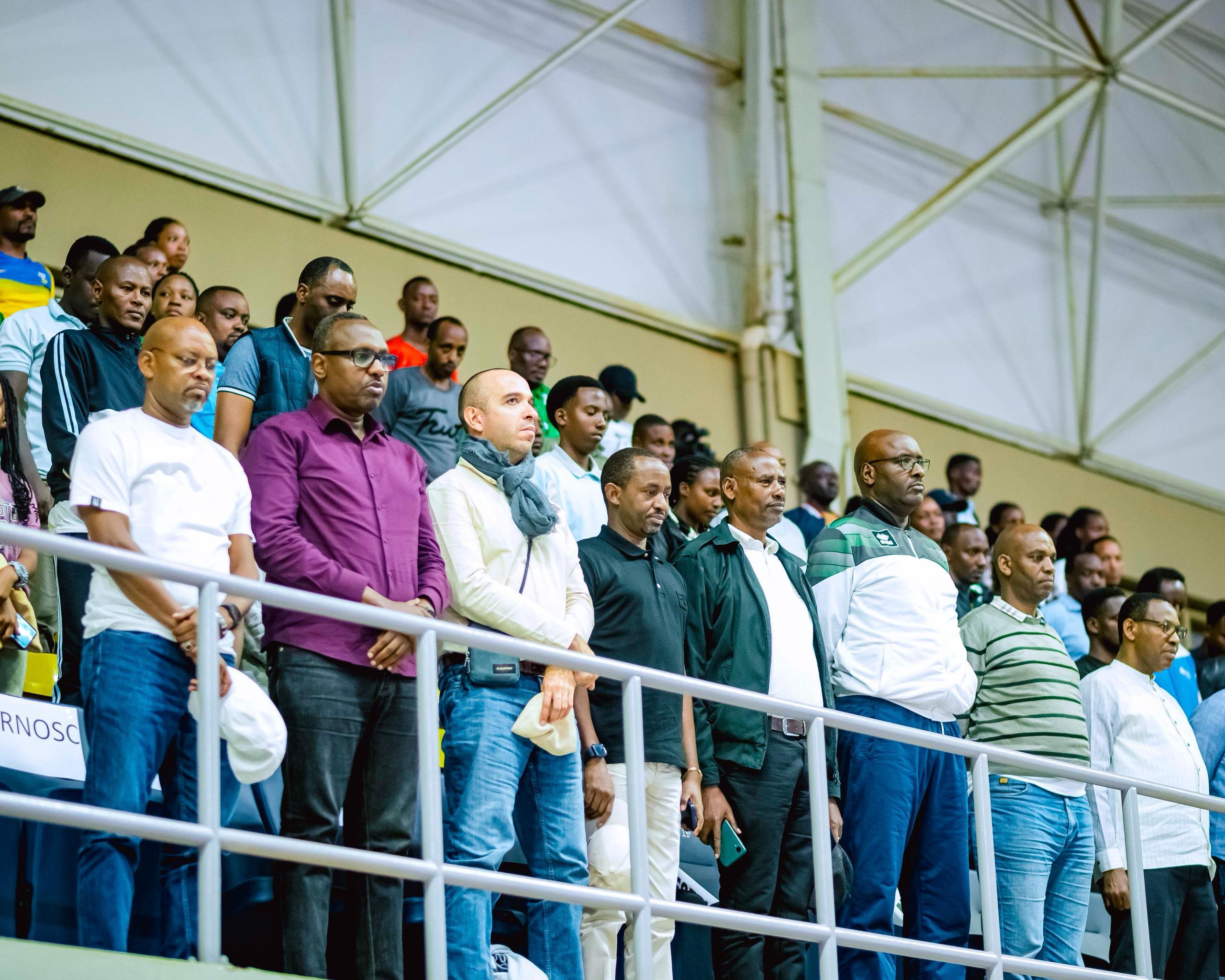 Mbere ya buri mukino wahagatwaga umunota wo Kwibuka ku nshuro ya 31 Jenoside yakorewe Abatutsi mu 1994