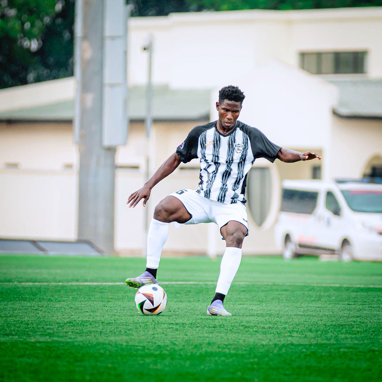 Dauda Yussif yongeye kugaragaza mu gutera imipira ikomeye cyane nubwo nta gitego yatsinze 