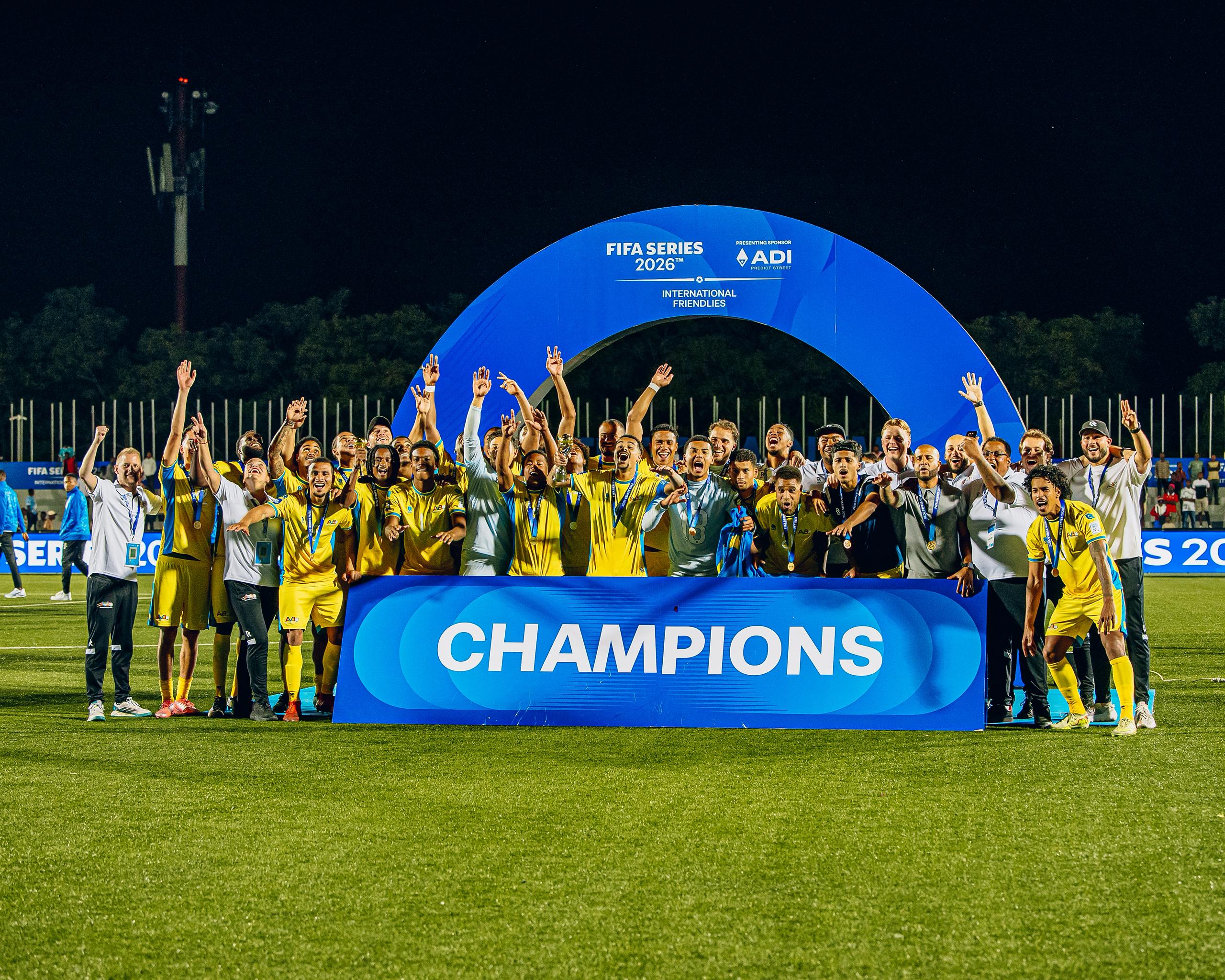 Aruba yegukanye igikombe cya FIFA Series 2026 mu itsinda rya kabiri ryakiniraga kuri Kigali Pele Stadium 