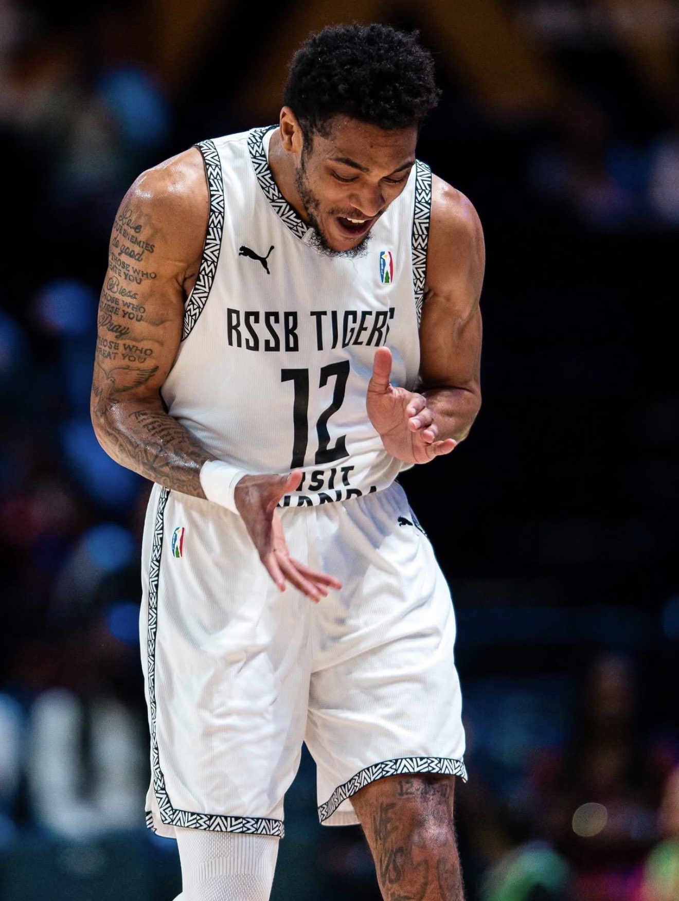 Craig Randall ukinira ikipe ya RSSB-Tigers niwe watsinze amanota menshi muri uyu mukino