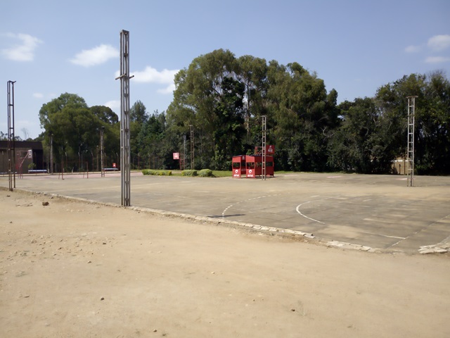 Ibibuga bya volley na Basket 