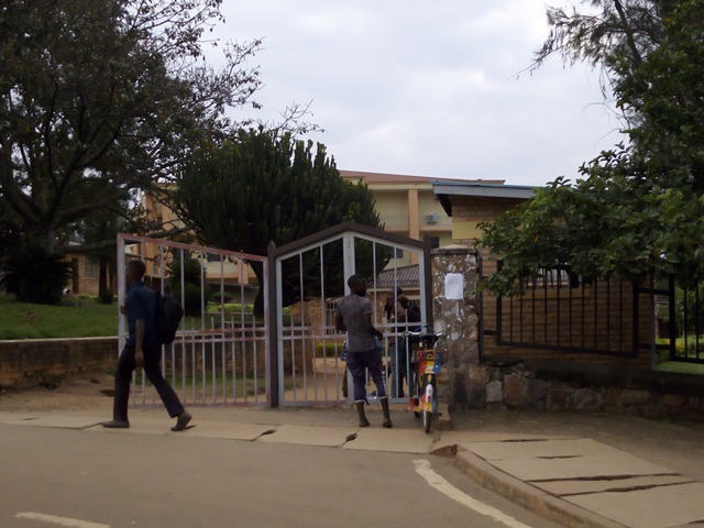 Uyu ni umuryango winjira mu ishami ryigisha ubuhinzi