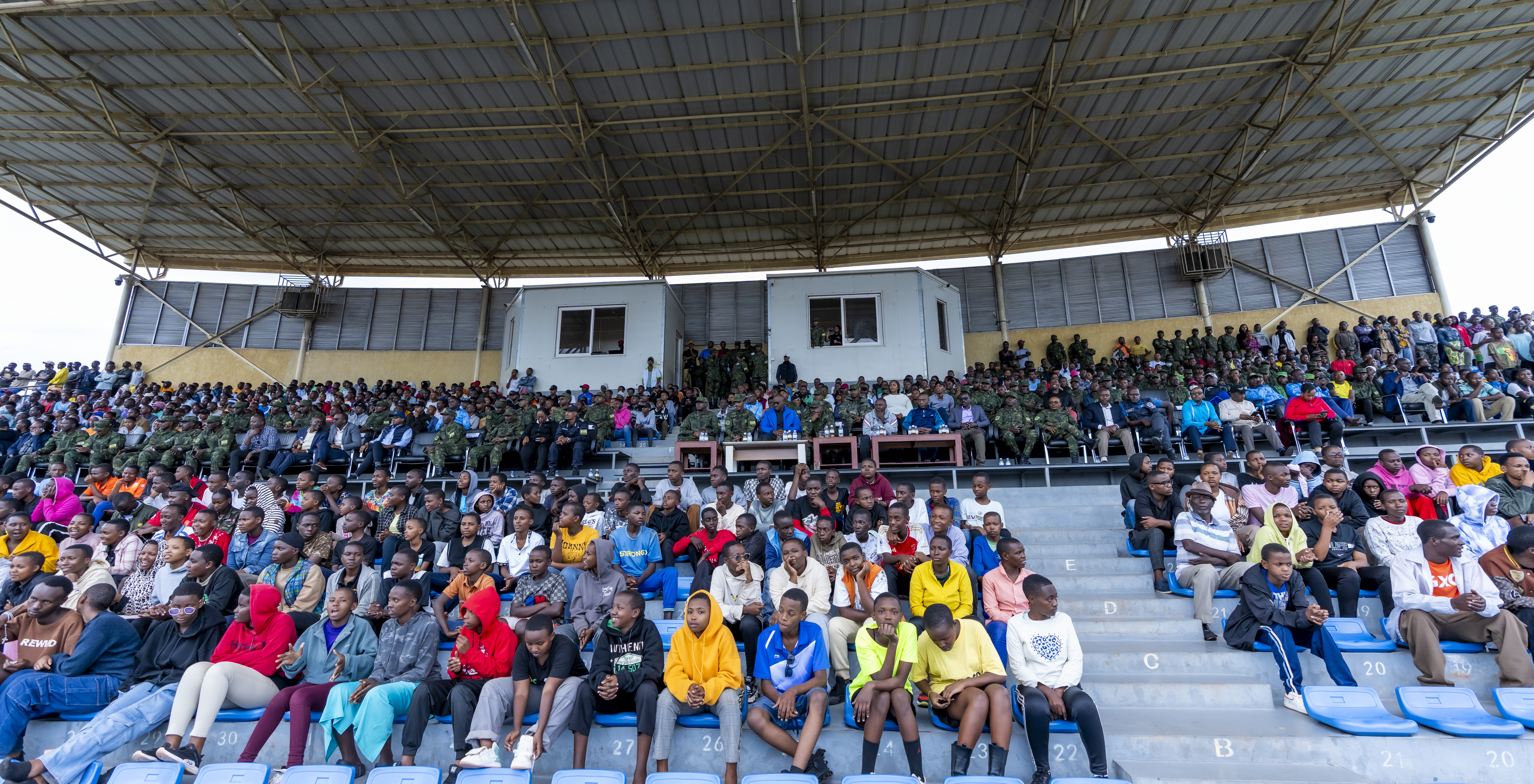 Abafana bari benshi kuri Stade ya Ngoma