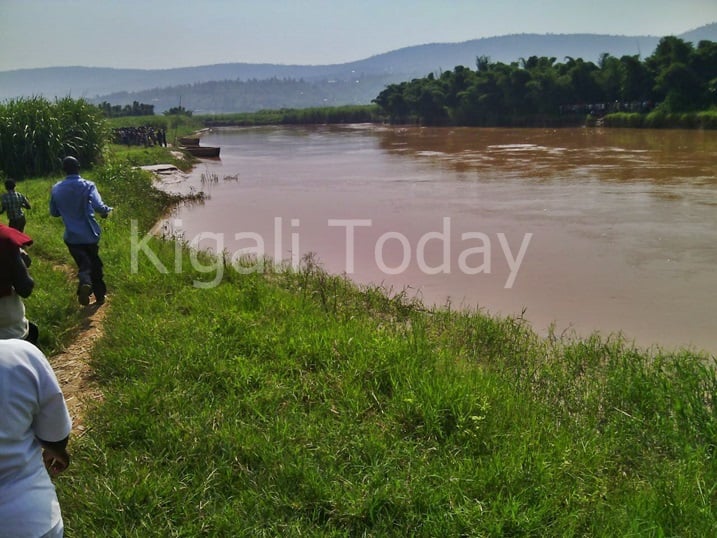 Umugezi wa nyabarongo unyura mu karere ka Kamonyi aho impanuka y