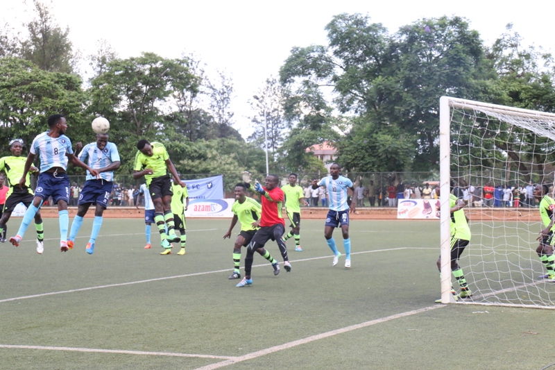 Police na Gicumbi ni zo zabimburiye indi mikino kuri Stade ya Kicukiro ....