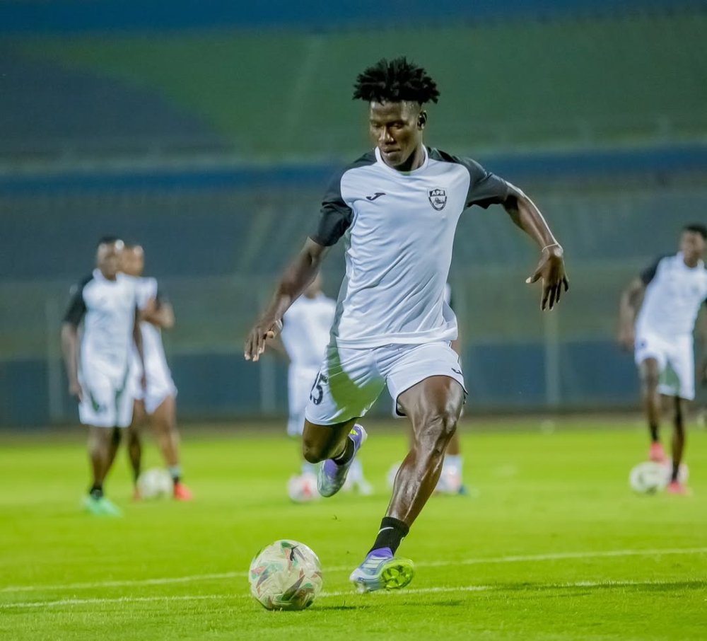 Dauda Yussifna ntari mu bakinnyi APR FC yifashishije kuri Uyu mugoroba 