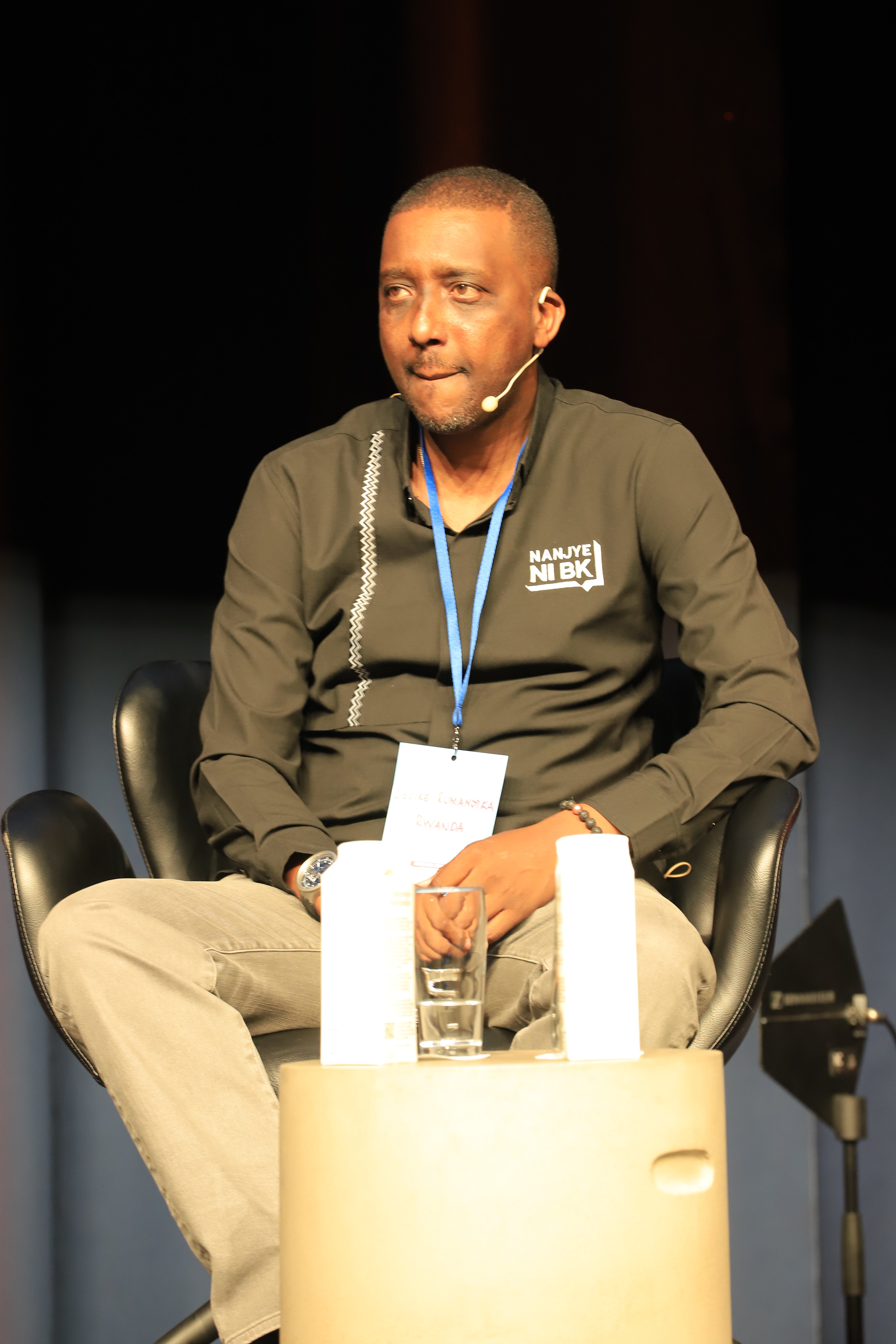 Desire Rumanyika, umuyobozi mukuru ushinzwe ikoranabuhanga n'abakiliya bakora ku giti cyabo muri BK