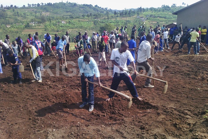 Urubyiruko rwari rwitabiriye iki gikorwa ari rwinshi.