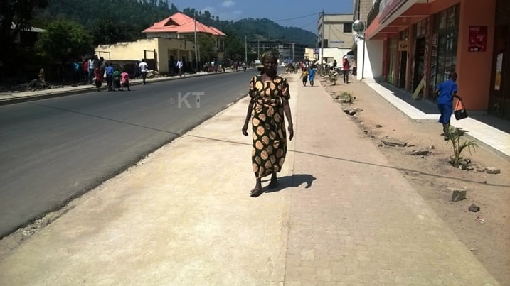 Imihanda yahawe inzira z'abanyamaguru.