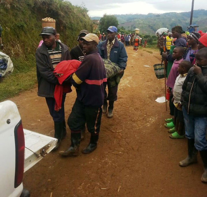Imirambo yahise ijyanwa kwa muganga.