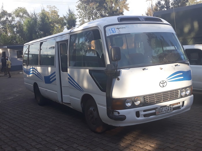 Iyi ni imwe mu modoka zari zitwaye abo bagenzi