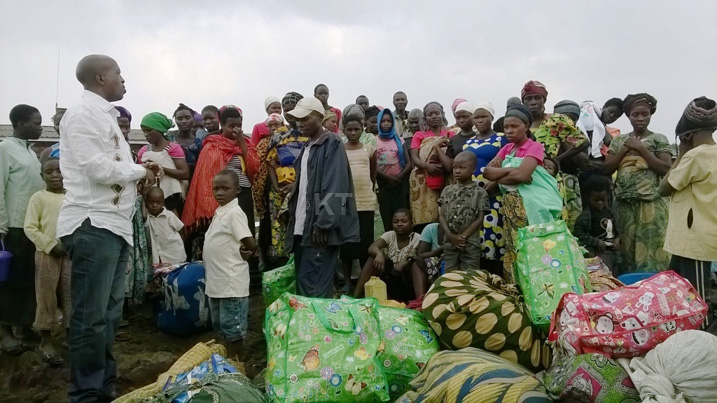 Impunzi zakirwa muri Nkamira zihabwa amabwiriza yo gufata ubufasha zigenerwa zigeze mu Rwanda