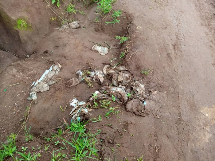 Umwanda uturuka imusozi ugakwirakwizwa n'amazi y'isuri