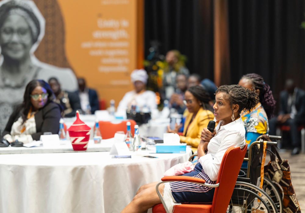 Iyi nama yitabiriwe n'abagore baturutse mu bihugu bitangukanye