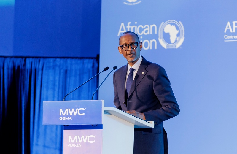 Perezida Paul Kagame atangiza Mobile World Congress