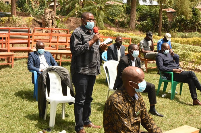 Abayobozi batandukanye bitabiriye iyo nama
