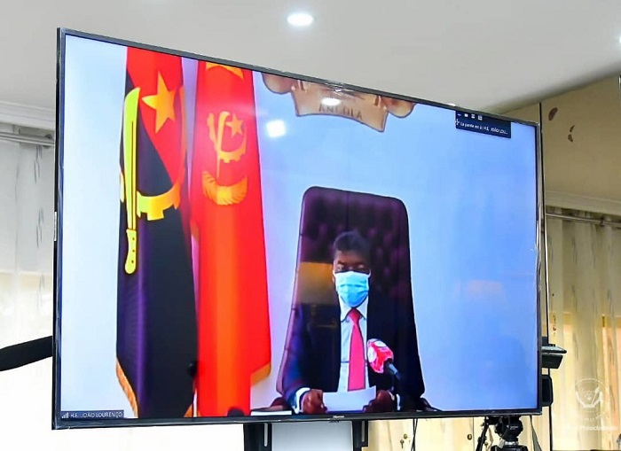 Perezida wa Angola João Lourenço na we yitabiriye iyi nama