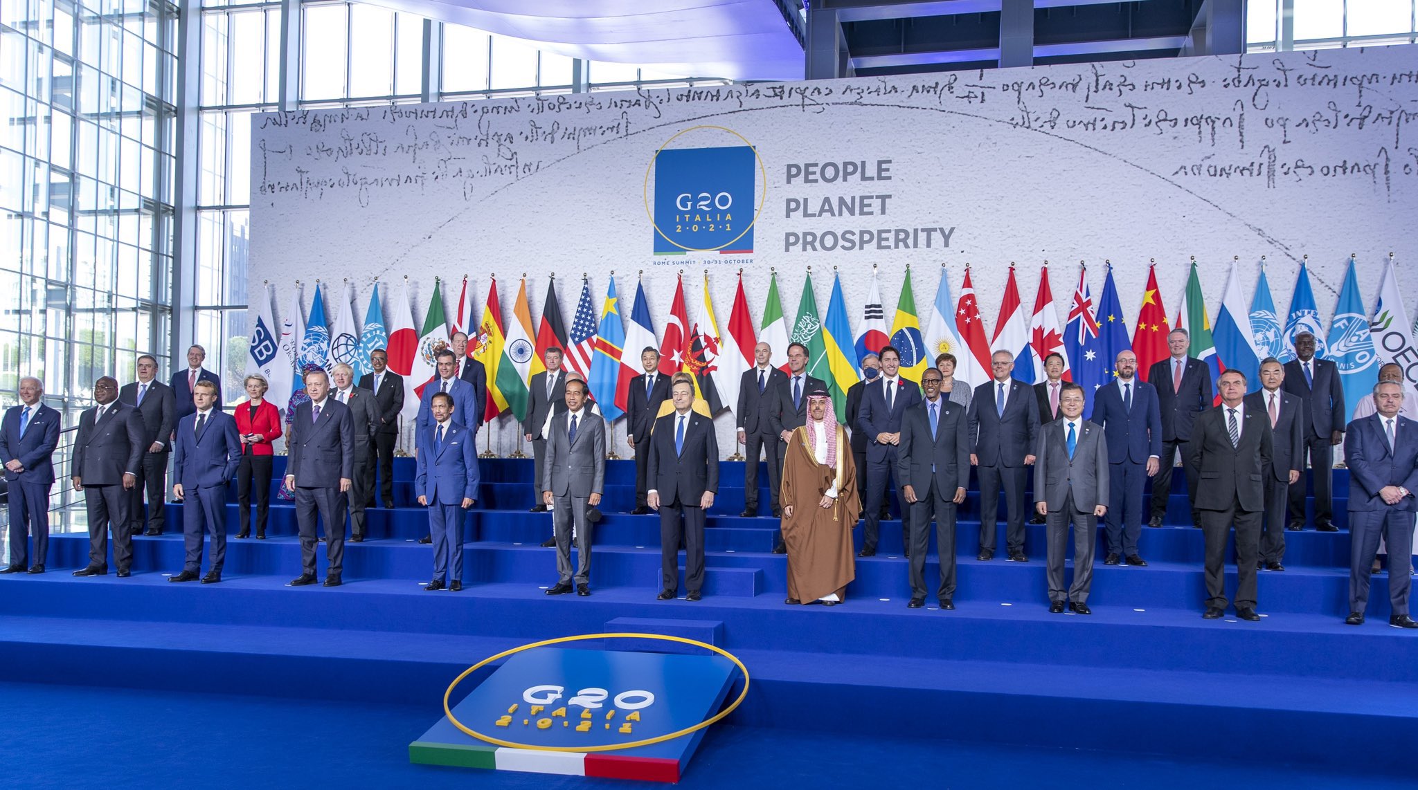  Abayobozi batandukanye bitabiriye inama ya G20