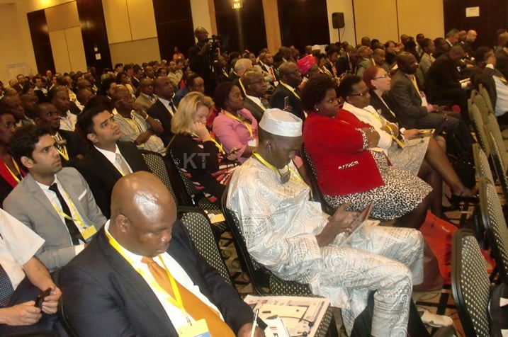 Inama yitabiriwe n'amantu baturutse mu bihugu bitandukanye.