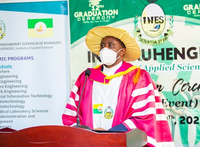 Umuyobozi Mukuru wa INES Ruhengeri, Padiri Dr Hagenimana Fabien