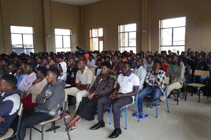 Abenshi mu bitabiriye icyo kiganiro ni urubyiruko