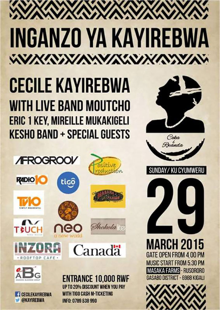 Kayirebwa agiye gutaramira abakunzi be mu gitaramo yise "inganzo ya Kayirebwa".