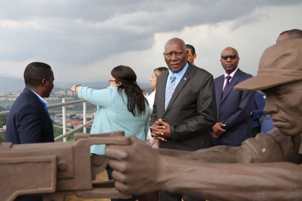 Basuye ingoro ndangamateka y'urugamba rwo guhagarika Jenoside