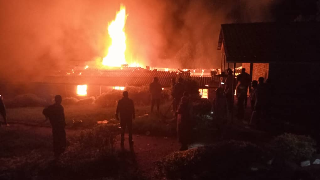 Inkongi yibasiye GS Runyombyi mu ijoro ryo ku wa Gatandatu tariki 07 Ukuboza 2024