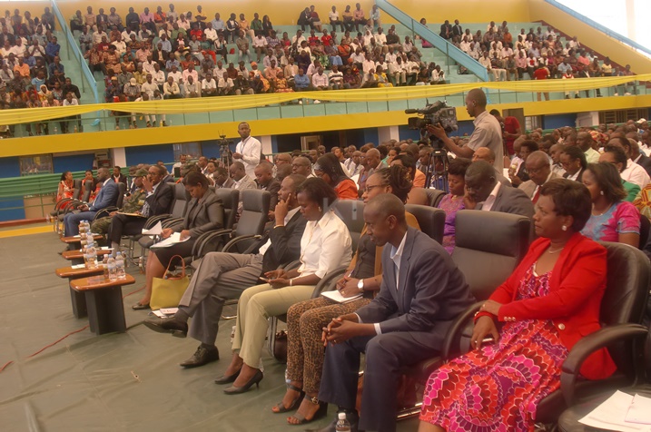 Inteko yitabiriwe n'abayobozi kuva ku mudugudu kugera ku rwego rw'Umujyi.