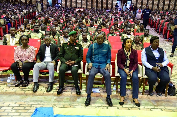 Abayobozi batandukanye bitabiriye itorero