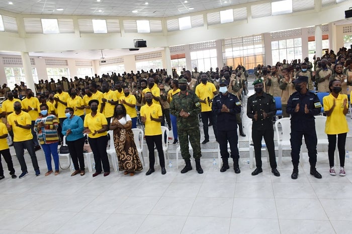 Ni umuhango witabiriwe n'abayobozi banyuranye