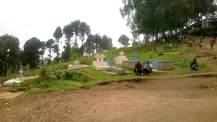 Irimbi ry'inkambi y'impunzi ya Kigeme ryaruzuye.