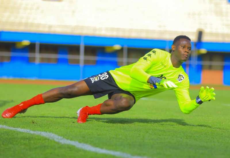 Ishimwe Jean Pierre umunyezamu ukiri muto, ni we umaze iminsi agirirwa icyizere cyo kubanza mu izamu