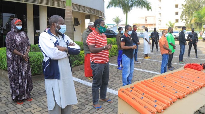 Abaregwa kuba muri ADF ubwo berekwaga Itangazamakuru mu kwezi k